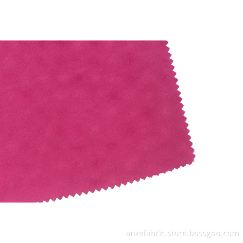 Waterproof red twill tencel fabric for ladies' jacket